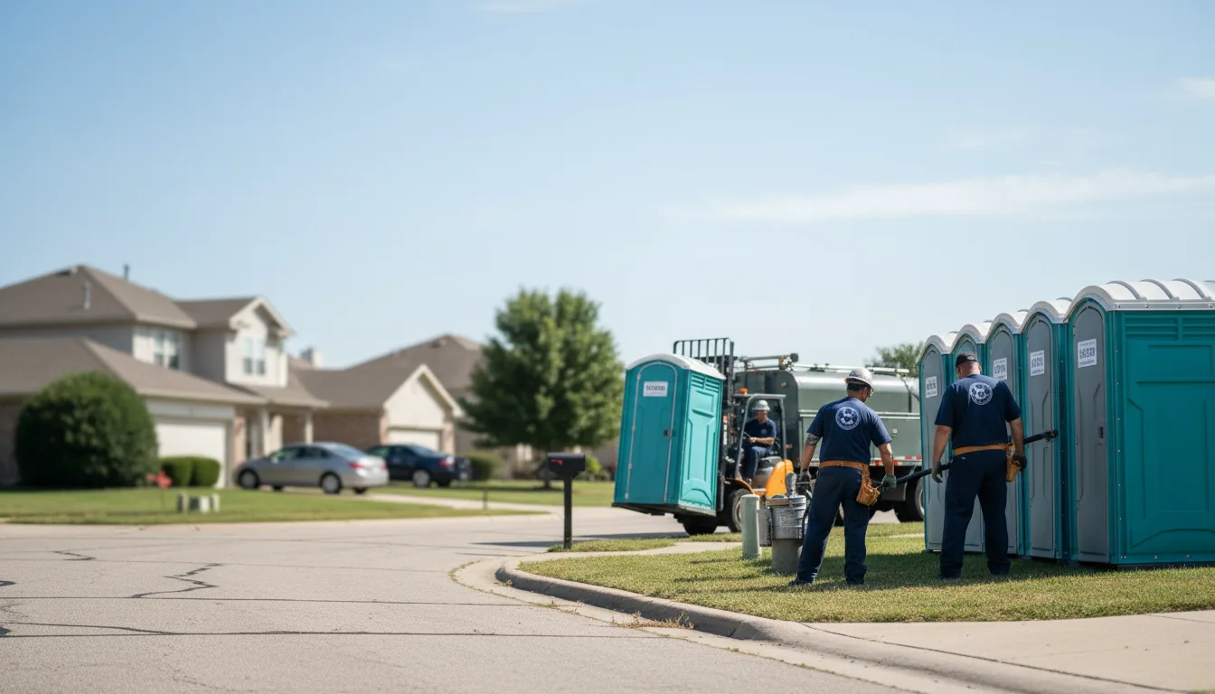 Porta Potty Rental in Struthers, OH near me
